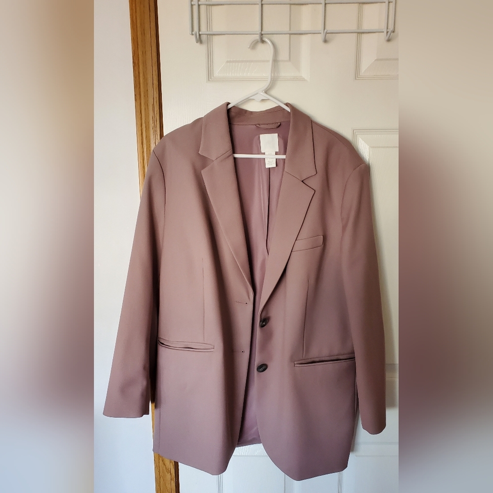 H&M Pastel Pink Blazer